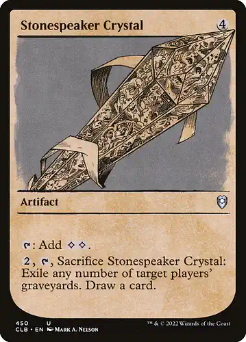 Stonespeaker Crystal - clb Spoiler