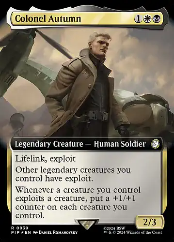 Colonel Autumn - pip Spoiler