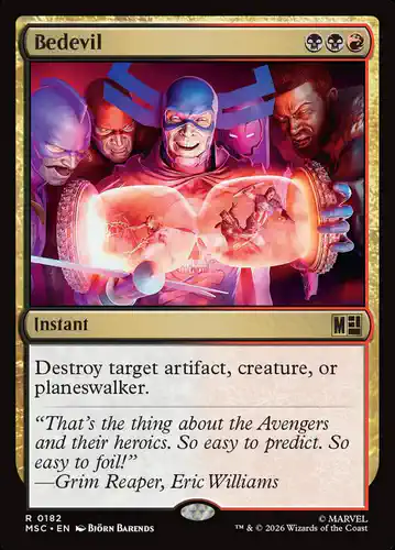 Bedevil - msc Spoiler