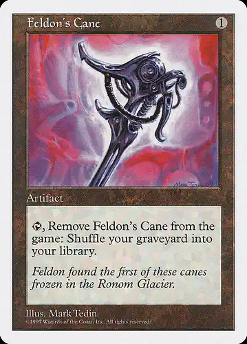 Feldon's Cane - 5ed Spoiler