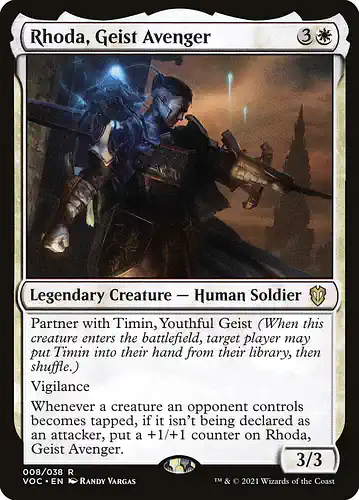 Rhoda, Geist Avenger - voc Spoiler