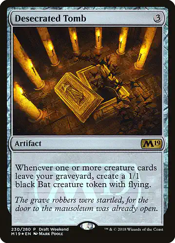 Desecrated Tomb - m19 Spoiler