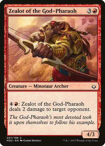 Zealot of the God-Pharaoh - hou Spoiler