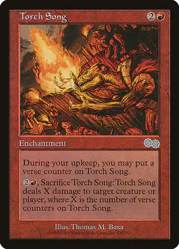 Torch Song - usg Spoiler
