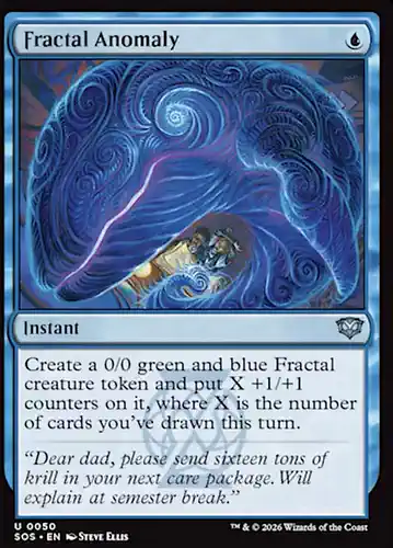 Fractal Anomaly - sos Spoiler