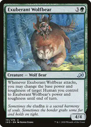 Exuberant Wolfbear - iko Spoiler