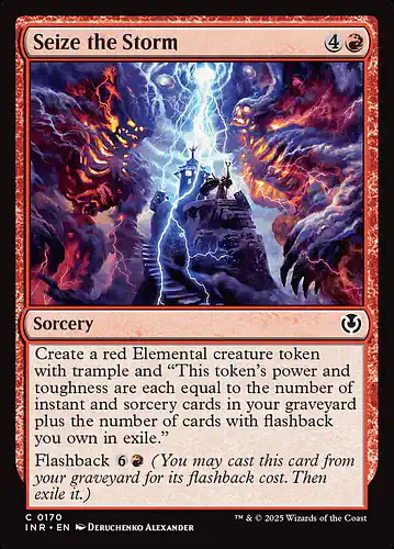 Seize the Storm - inr Spoiler