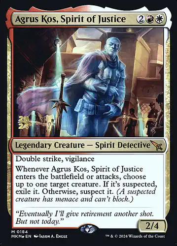 Agrus Kos, Spirit of Justice - mkm Spoiler
