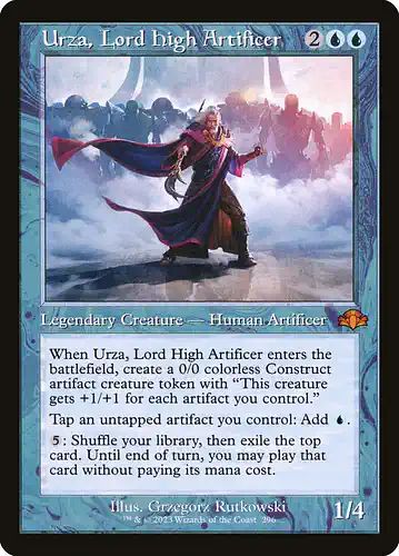 Urza, Lord High Artificer - dmr Spoiler
