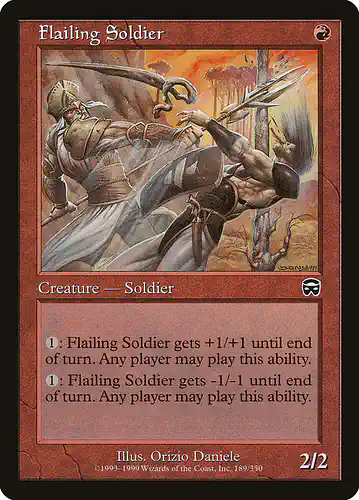 Flailing Soldier - mmq Spoiler