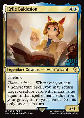 Krile Baldesion - fic Spoiler