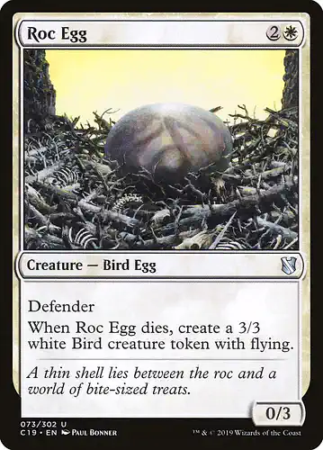 Roc Egg - c19 Spoiler