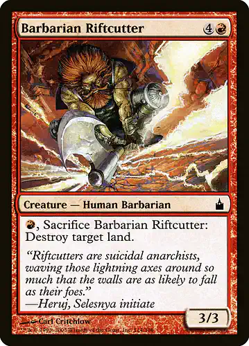 Barbarian Riftcutter - rav Spoiler