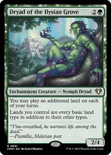 Dryad of the Ilysian Grove - cmm Spoiler