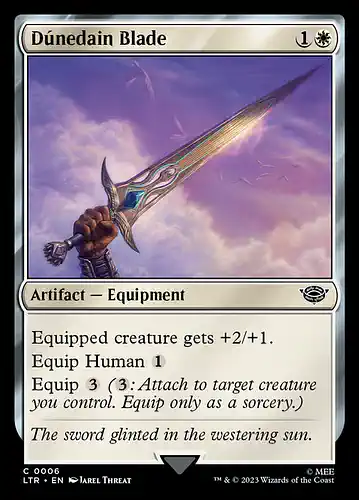 Dúnedain Blade - ltr Spoiler