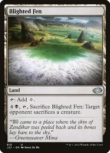 Blighted Fen - j22 Spoiler