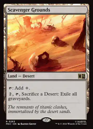 Scavenger Grounds - msc Spoiler