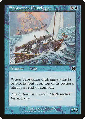 Saprazzan Outrigger - mmq Spoiler