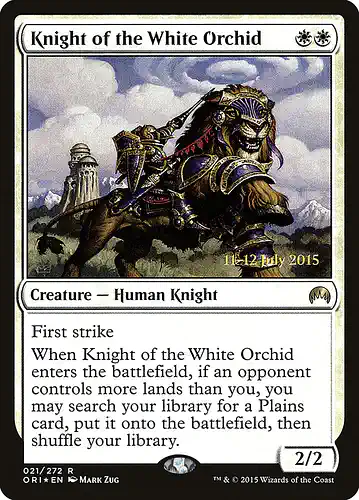 Knight of the White Orchid - ori Spoiler