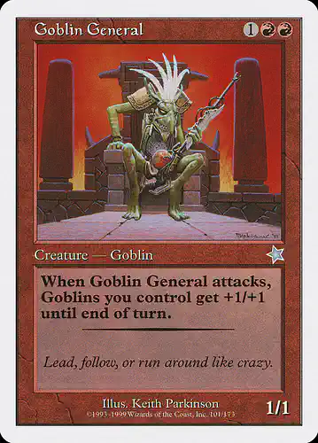 Goblin General - s99 Spoiler