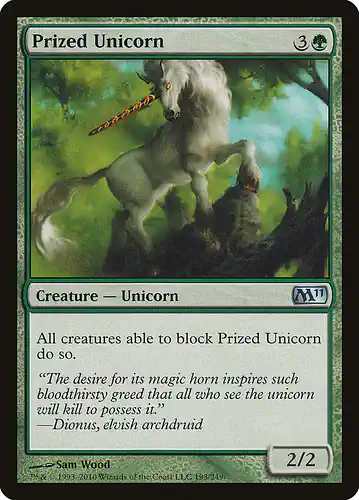 Prized Unicorn - m11 Spoiler