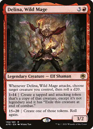 Delina, Wild Mage - afr Spoiler
