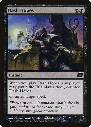 Dash Hopes - plc Spoiler