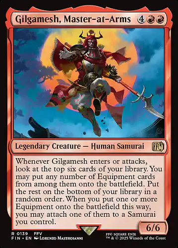 Gilgamesh, Master-at-Arms - fin Spoiler