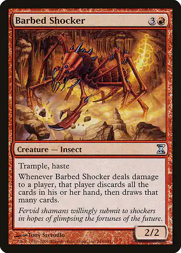 Barbed Shocker - tsp Spoiler