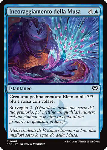 Muse's Encouragement - sos Spoiler