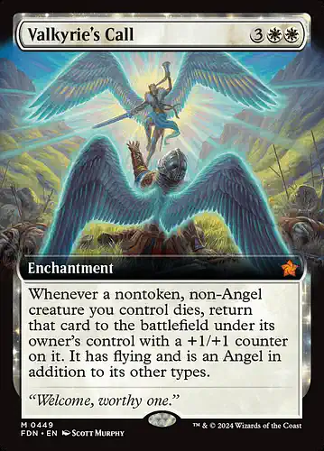 Valkyrie's Call - fdn Spoiler