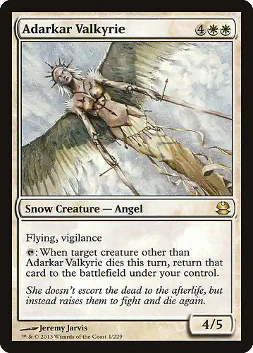 Adarkar Valkyrie - mma Spoiler