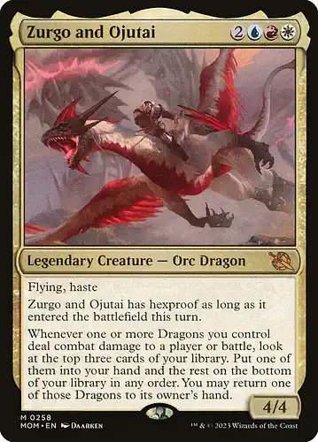 Zurgo and Ojutai - mom Spoiler