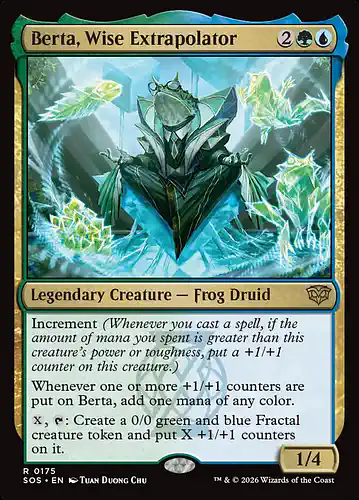 Berta, Wise Extrapolator - sos Spoiler