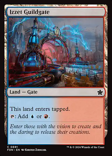 Izzet Guildgate - fdn Spoiler