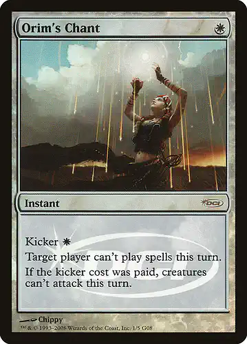 Orim's Chant - g08 Spoiler