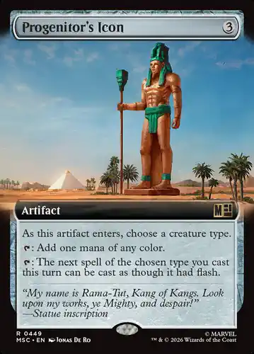 Progenitor's Icon - msc Spoiler