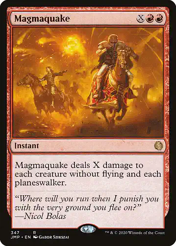 Magmaquake - jmp Spoiler