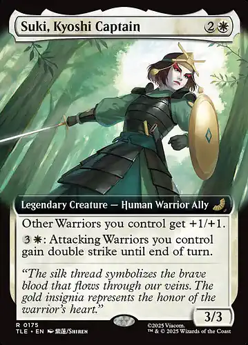 Suki, Kyoshi Captain - tle Spoiler