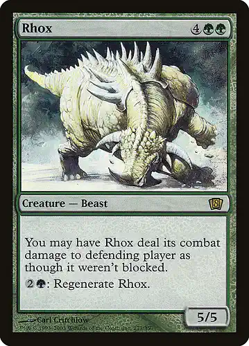 Rhox - 8ed Spoiler