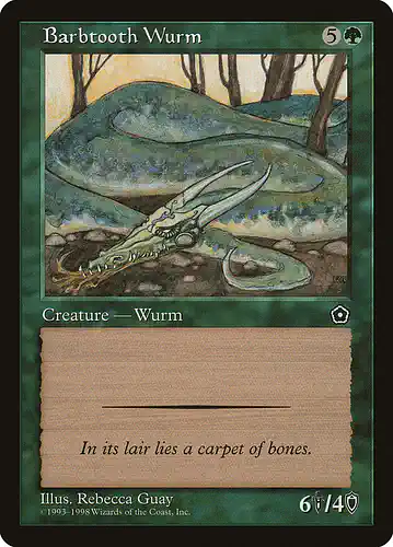 Barbtooth Wurm - p02 Spoiler