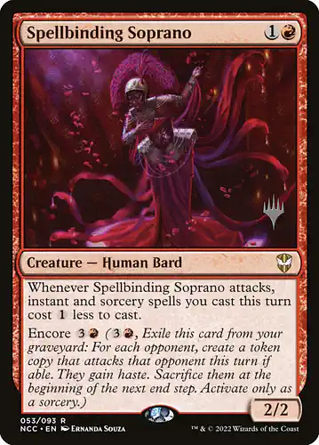 Spellbinding Soprano - ncc Spoiler
