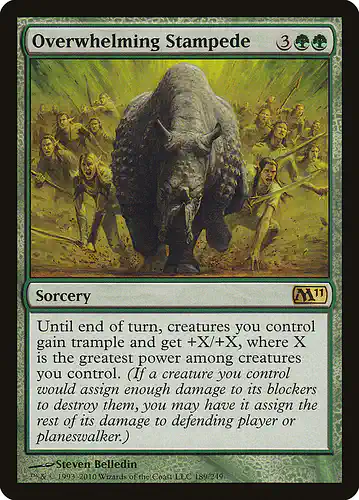 Overwhelming Stampede - m11 Spoiler