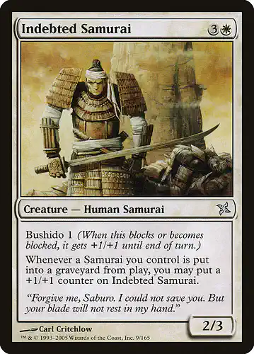 Indebted Samurai - bok Spoiler