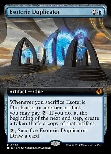 Esoteric Duplicator - big Spoiler