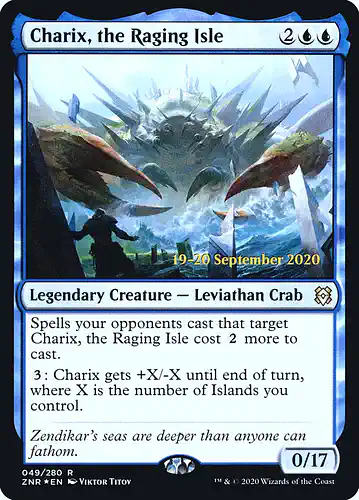 Charix, the Raging Isle - znr Spoiler