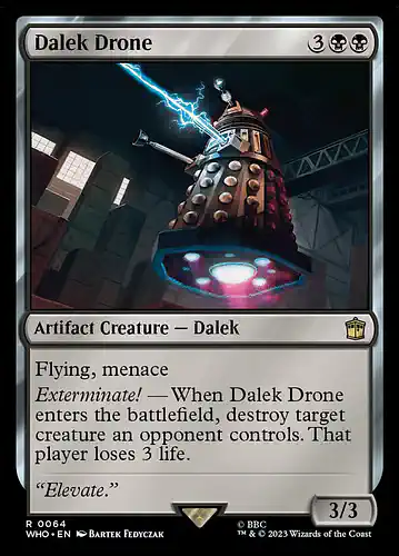 Dalek Drone - who Spoiler