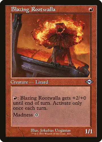 Blazing Rootwalla - mh2 Spoiler