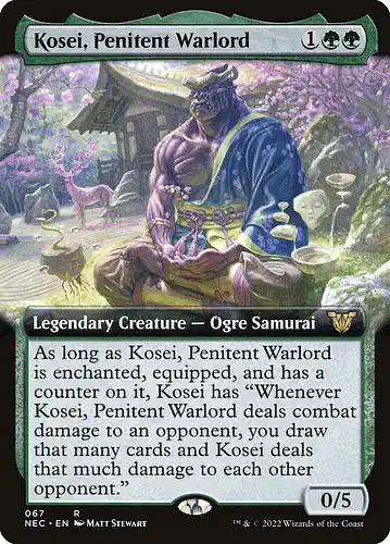 Kosei, Penitent Warlord - nec Spoiler