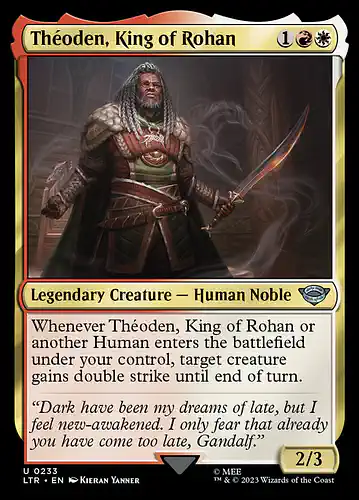 Théoden, King of Rohan - ltr Spoiler